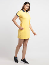 Women's Basic Bodycon Polo Dress